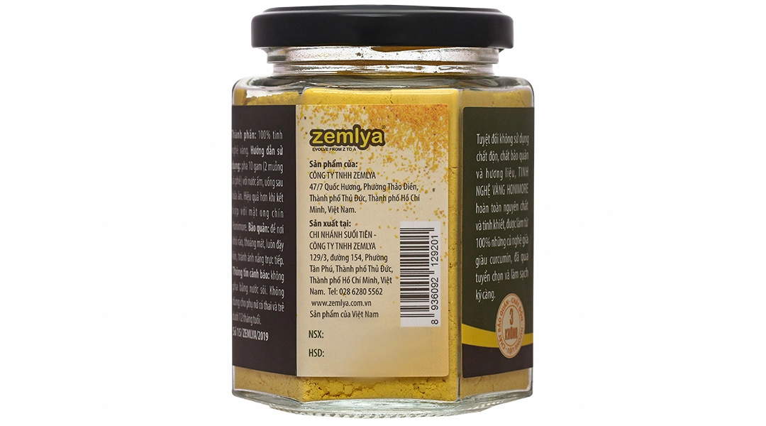Tinh nghệ vàng Honimore lọ 130g - 2